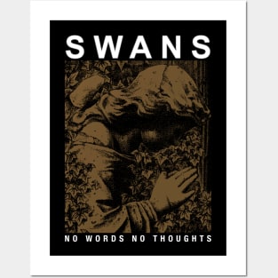 Swans No Words No Thoughts Posters and Art